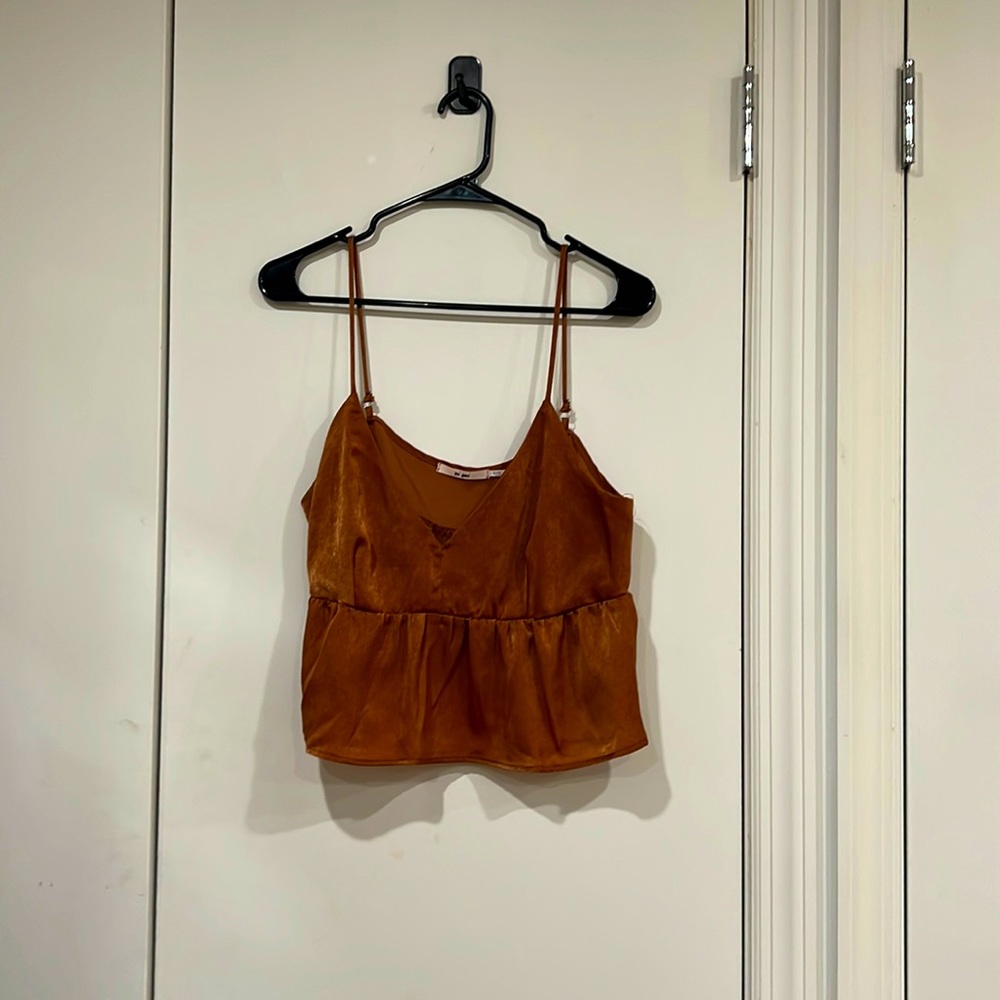 Gold Baby Doll Top
